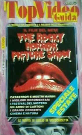 TOP VIDEO GUIDA magazine side cover March 1994