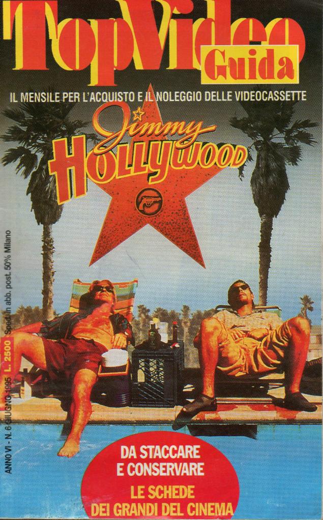 TOP VIDEO GUIDA magazine side cover June 1995