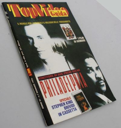 TOP VIDEO GUIDA magazine side cover January 1995