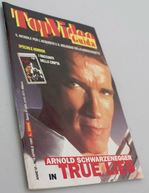 TOP VIDEO GUIDA magazine side cover April 1995