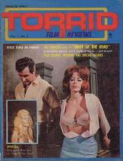 TORRID FILM REVIEWS magazine side cover Issue 5  Vol 1 # 5  1967