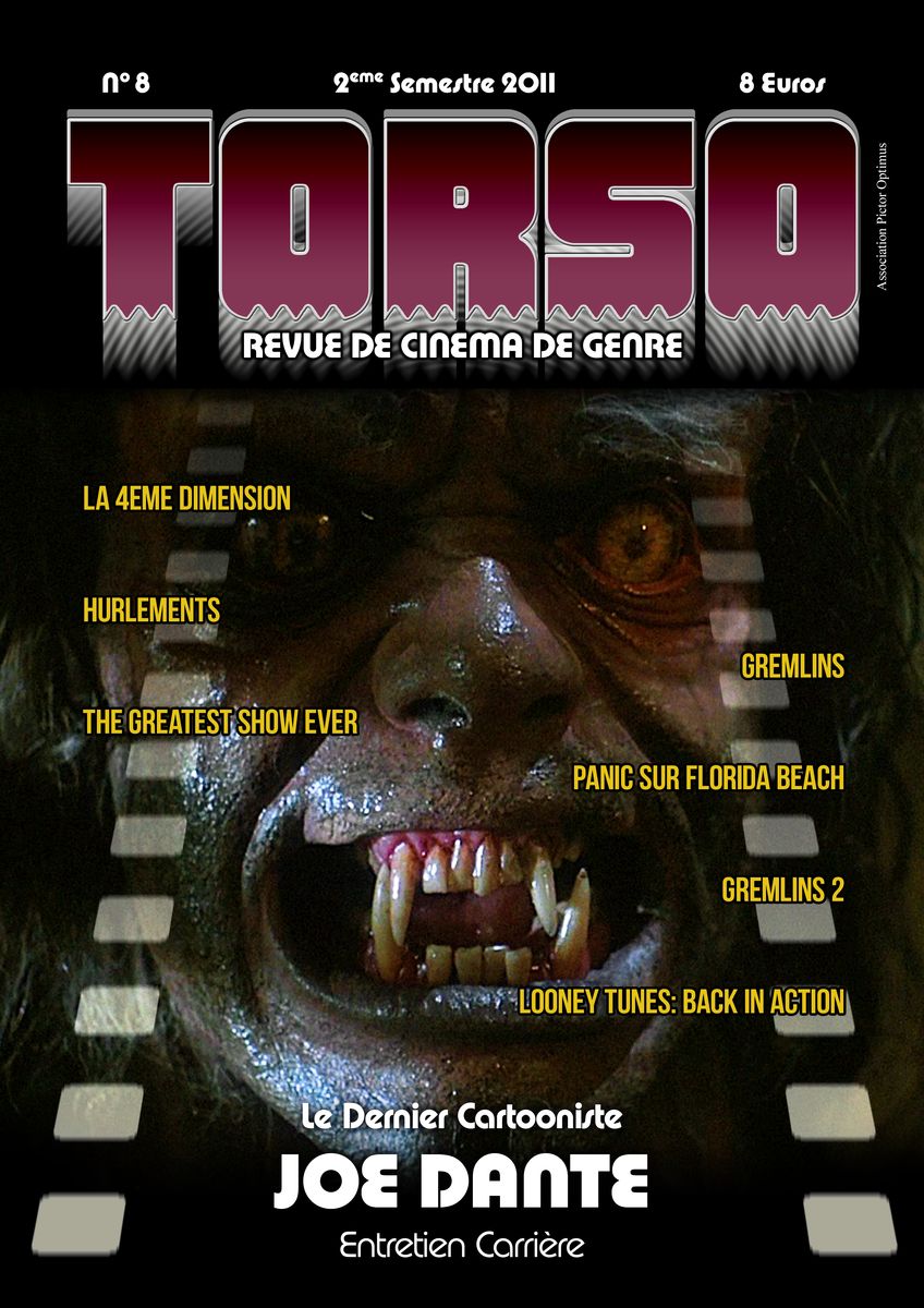 TORSO magazine side cover Issue 8 November/December 2011