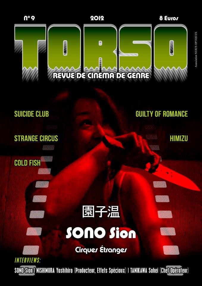 TORSO magazine side cover Issue 9  2012