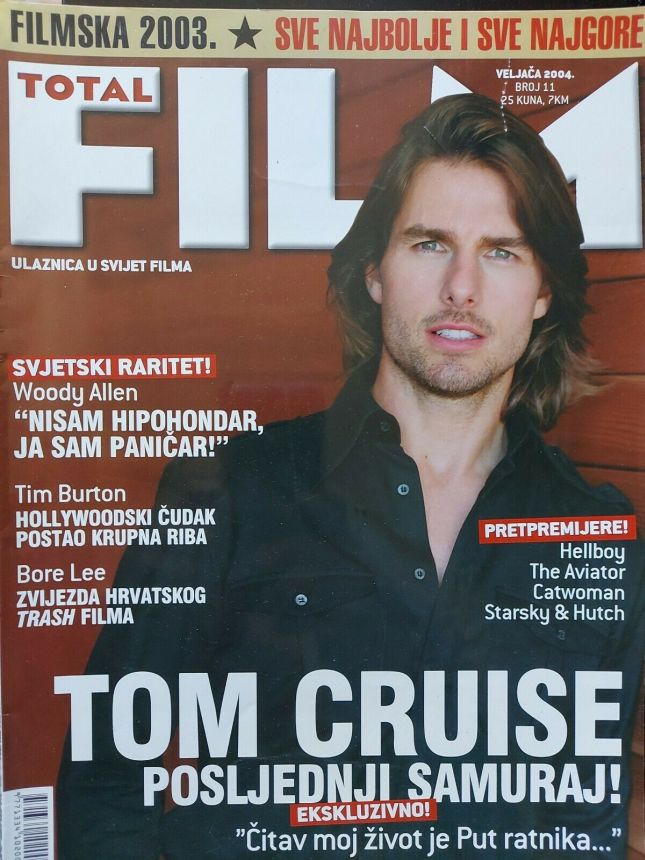 TOTAL FILM (CR) magazine side cover Issue 11 February 2004