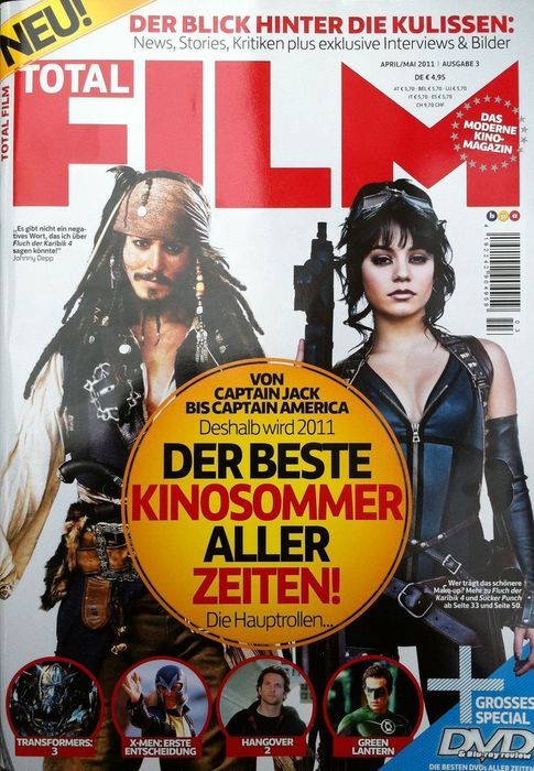 TOTAL FILM (DE) magazine side cover April/May 2011