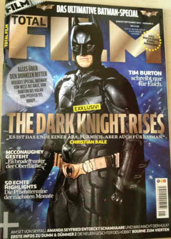 TOTAL FILM (DE) magazine side cover May 2012