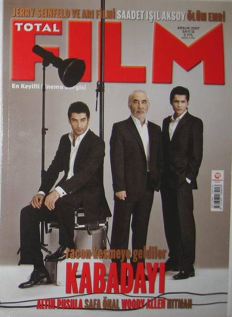 TOTAL FILM (TU) magazine side cover Issue 11 December 2007