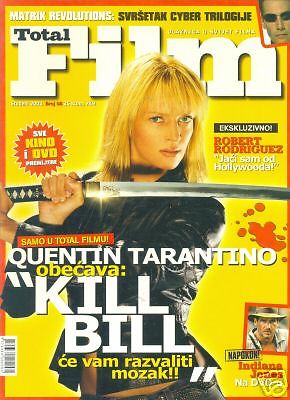 TOTAL FILM (CR) magazine side cover Issue 8 November 2003