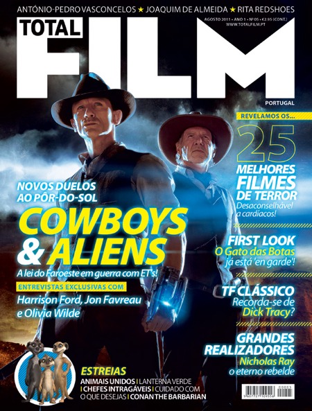 TOTAL FILM (Pt) magazine side cover Issue 5 August 2011