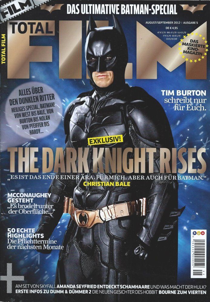 TOTAL FILM (DE) magazine side cover Issue 5 August/September 2012