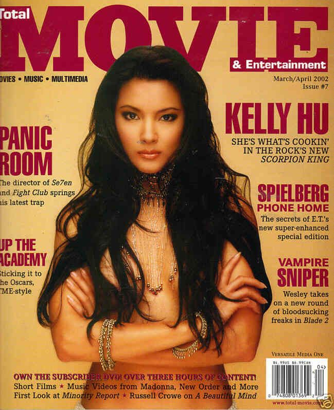 TOTAL MOVIE magazine side cover Issue 7 March/April 2002