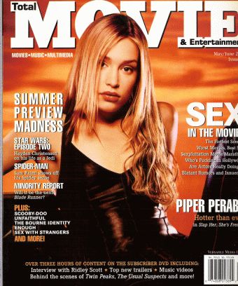 TOTAL MOVIE magazine side cover Issue 8 May/June 2002