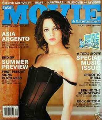 TOTAL MOVIE magazine side cover Issue 9 August 2002