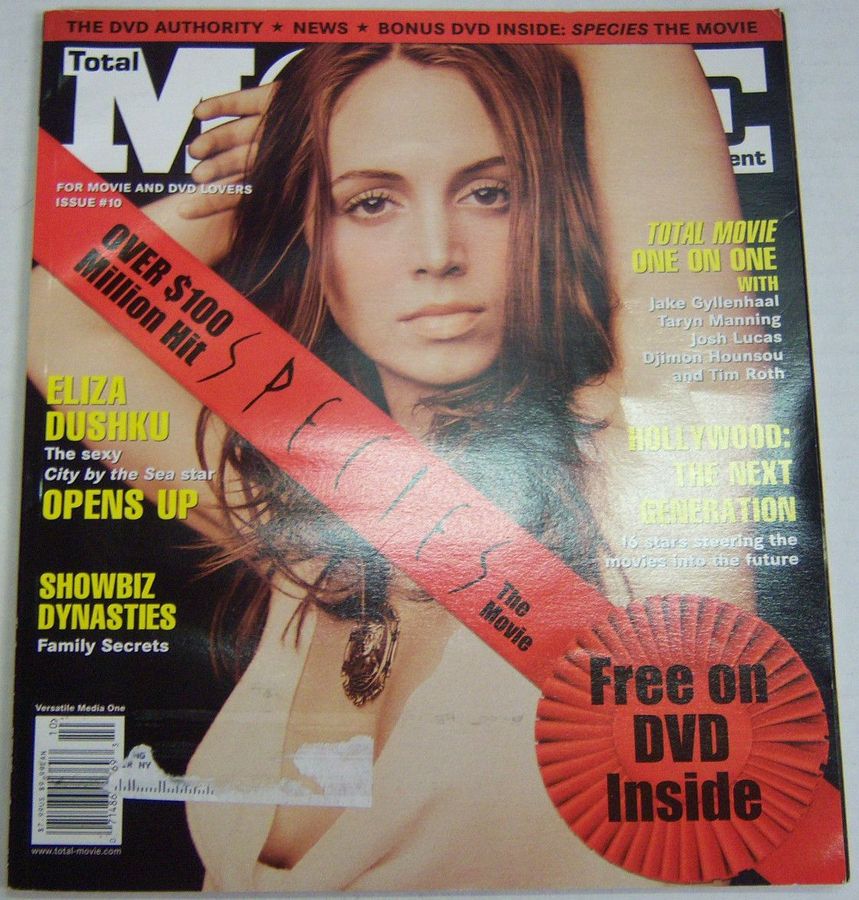 TOTAL MOVIE magazine side cover Issue 10 October 2002