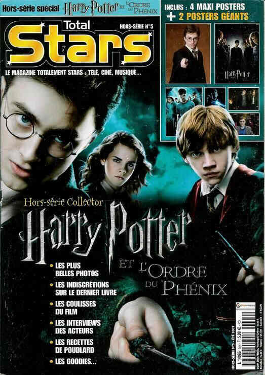 TOTAL STARS magazine side cover  Special # 5 Summer 2007