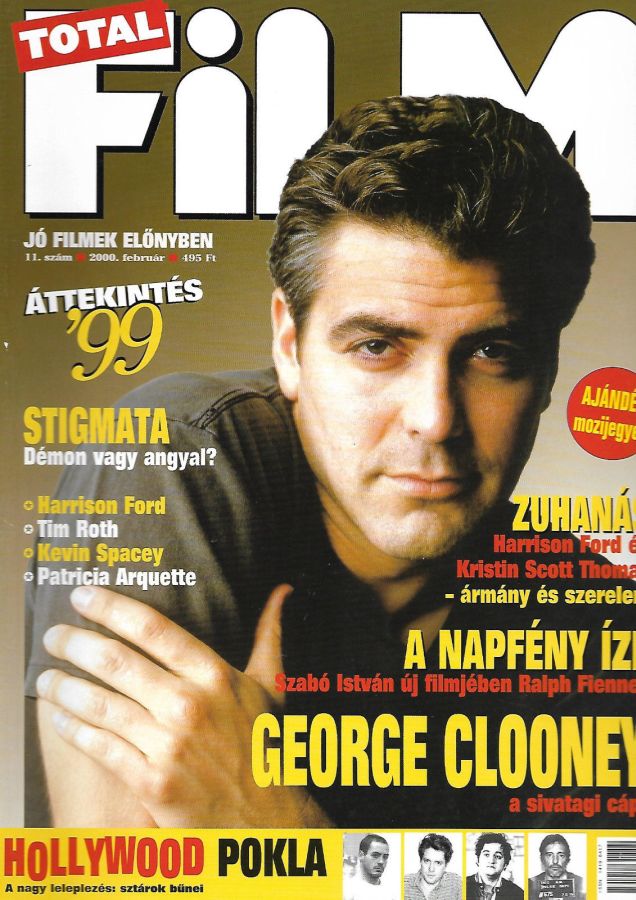 TOTAL FILM (HU) magazine side cover Issue 11  February 2000