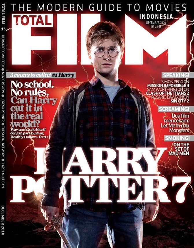 TOTAL FILM INDONESIA magazine side cover Issue 13  December 2010