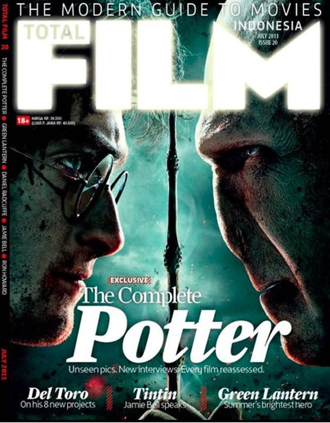 TOTAL FILM INDONESIA magazine side cover Issue 20  July 2011