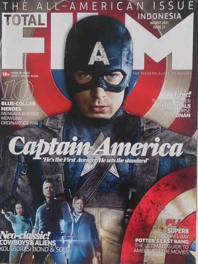 TOTAL FILM INDONESIA magazine side cover Issue 21  August 2011