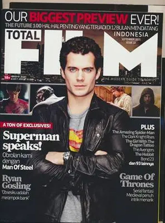TOTAL FILM INDONESIA magazine side cover Issue 22  September 2011