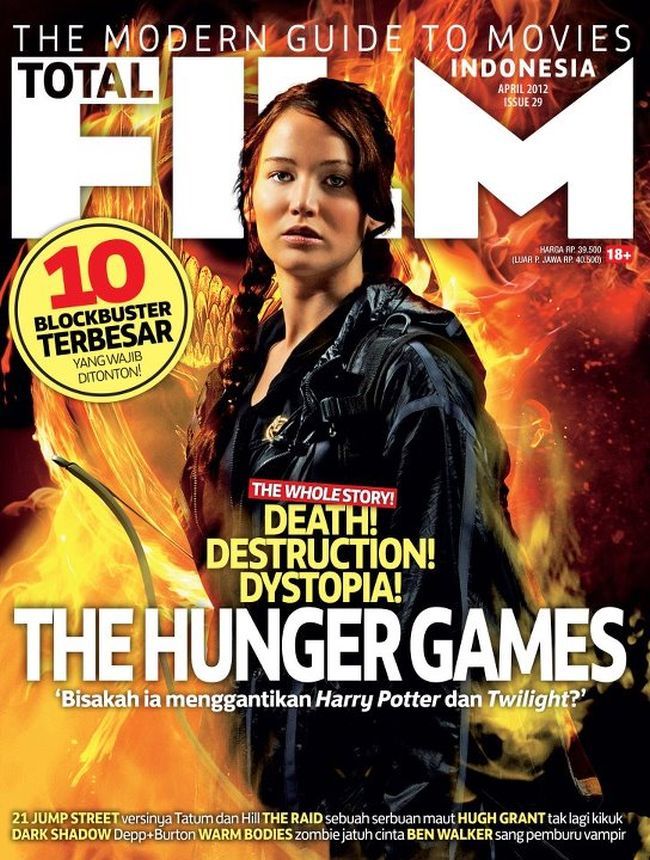 TOTAL FILM INDONESIA magazine side cover Issue 16  April 2012