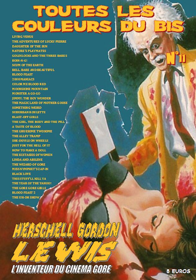 TOUTES LES COULEURS DU BIS magazine side cover Issue 11  February 2019