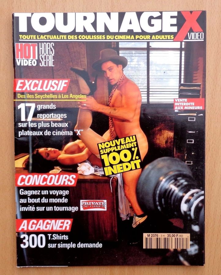 TOURNAGE X magazine side cover Issue 3   1995
