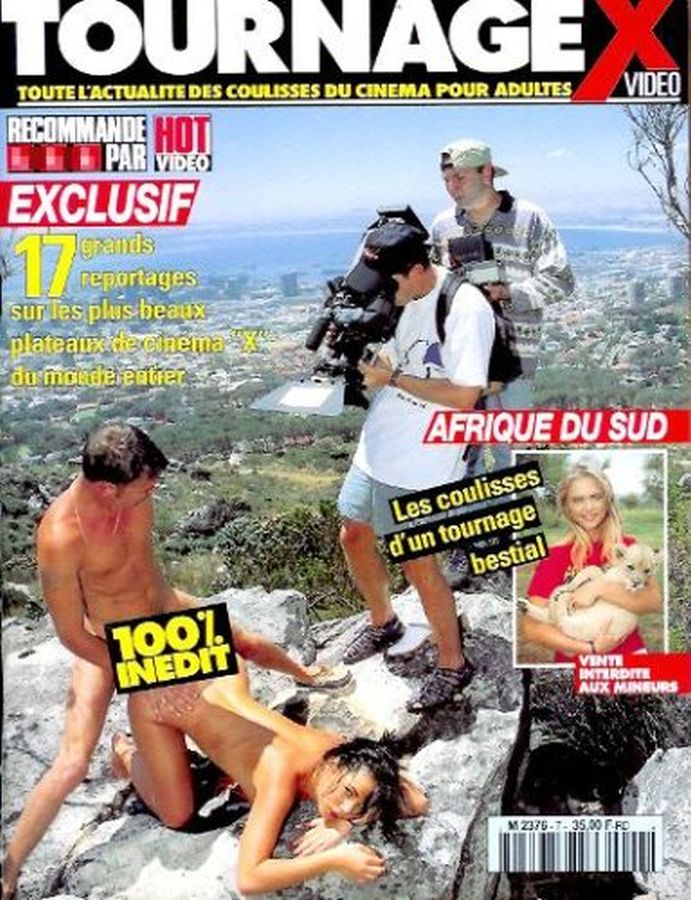 TOURNAGE X magazine side cover Issue 7   1996