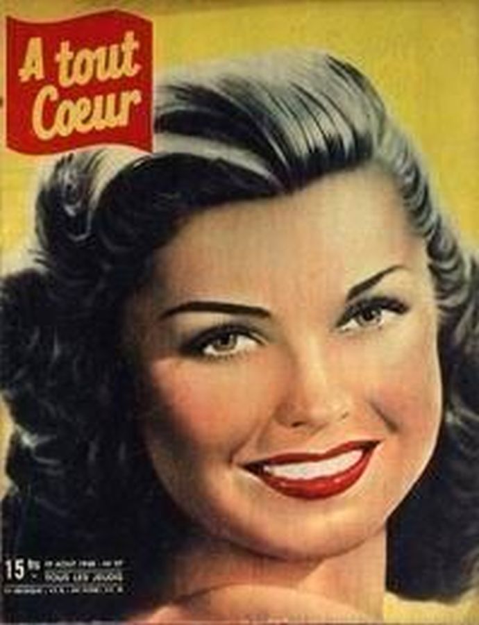 A TOUT COEUR magazine side cover Issue 97 19 August 1948