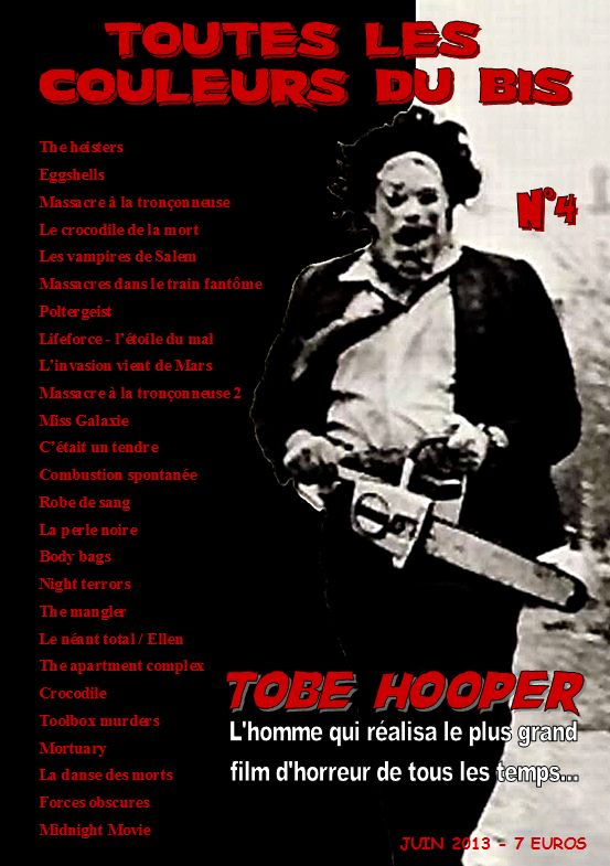 TOUTES LES COULEURS DU BIS magazine side cover Issue 4 June 2013
