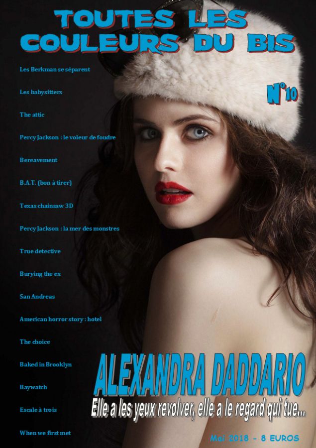 TOUTES LES COULEURS DU BIS magazine side cover Issue 10  May 2018