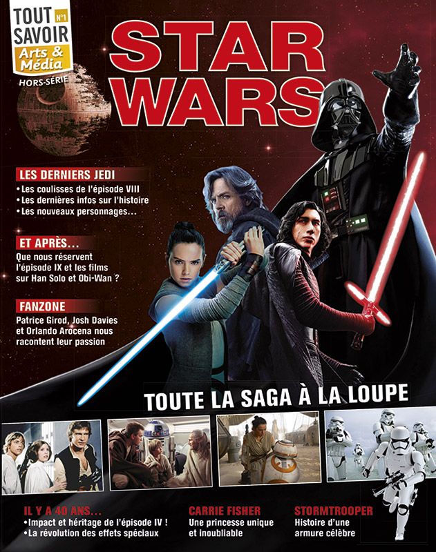TOUT SAVOIR ARTS ET MEDIA magazine side cover  Special  March 2018