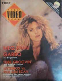 TOWER VIDEO COLLECTOR magazine side cover August/September 1990