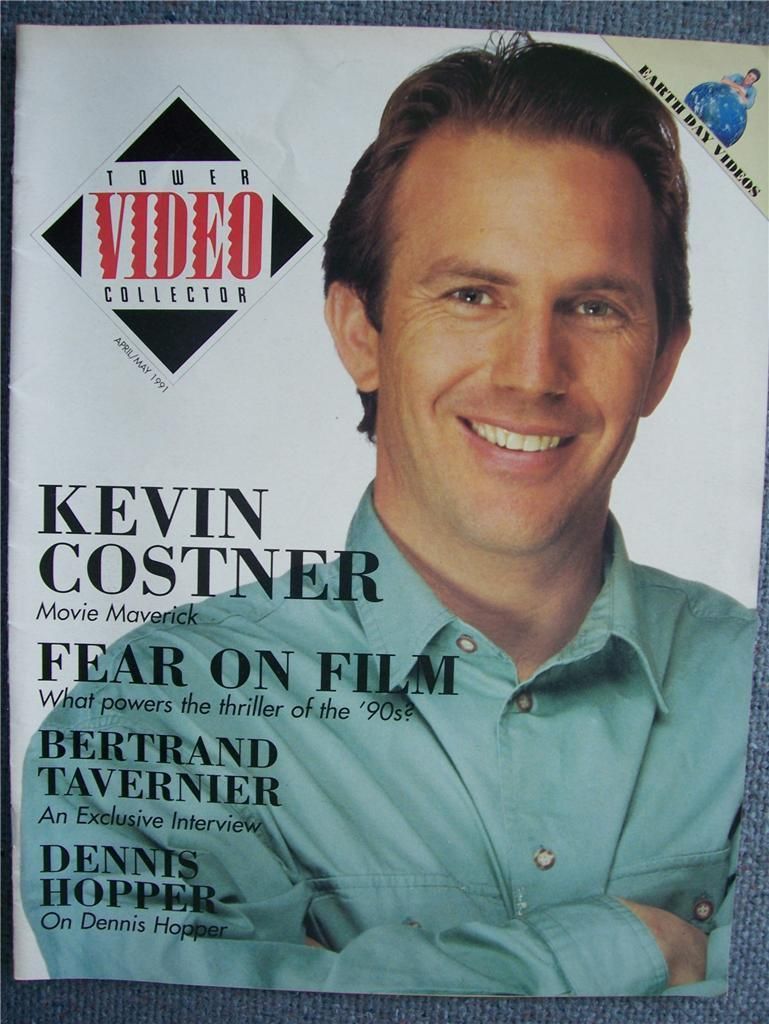 TOWER VIDEO COLLECTOR magazine side cover April/May 1991