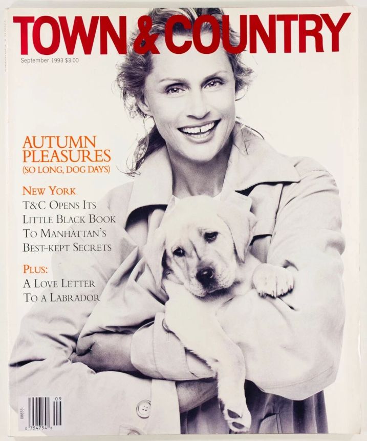 TOWN AND COUNTRY magazine side cover  September 1993