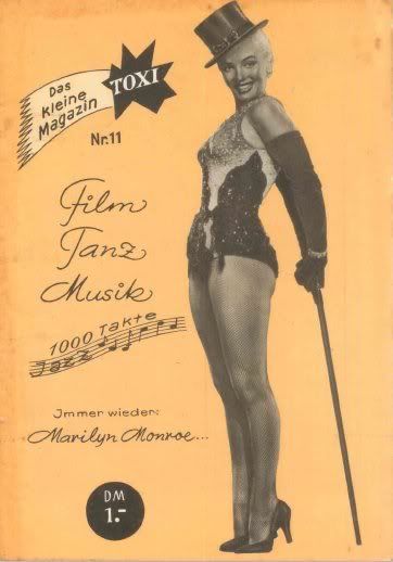TOXI magazine side cover Issue 11  1954