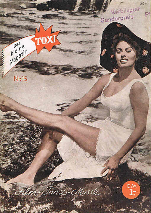 TOXI magazine side cover Issue 15  1955