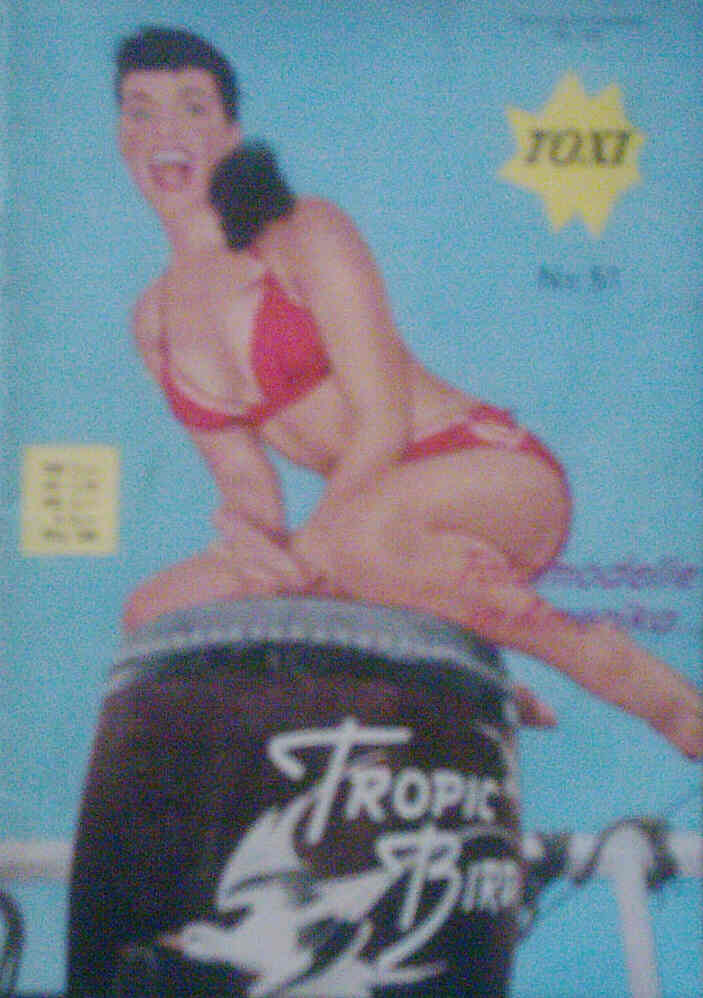 TOXI magazine side cover Issue 51 May 1959