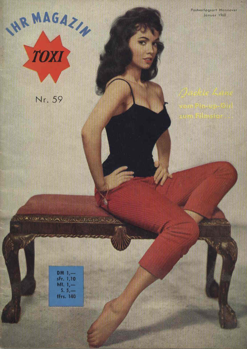 TOXI magazine side cover Issue 59 January 1960