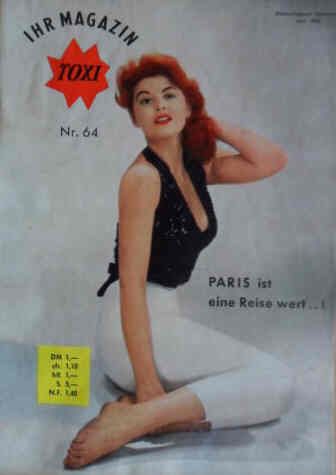 TOXI magazine side cover Issue 64 June 1960