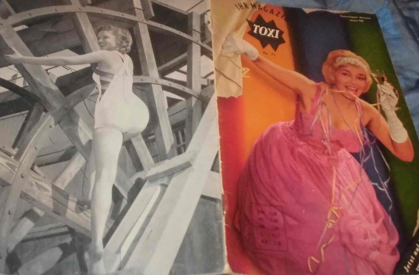 TOXI magazine side cover Issue 71 January 1961