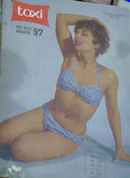 TOXI magazine side cover Issue 97  1963