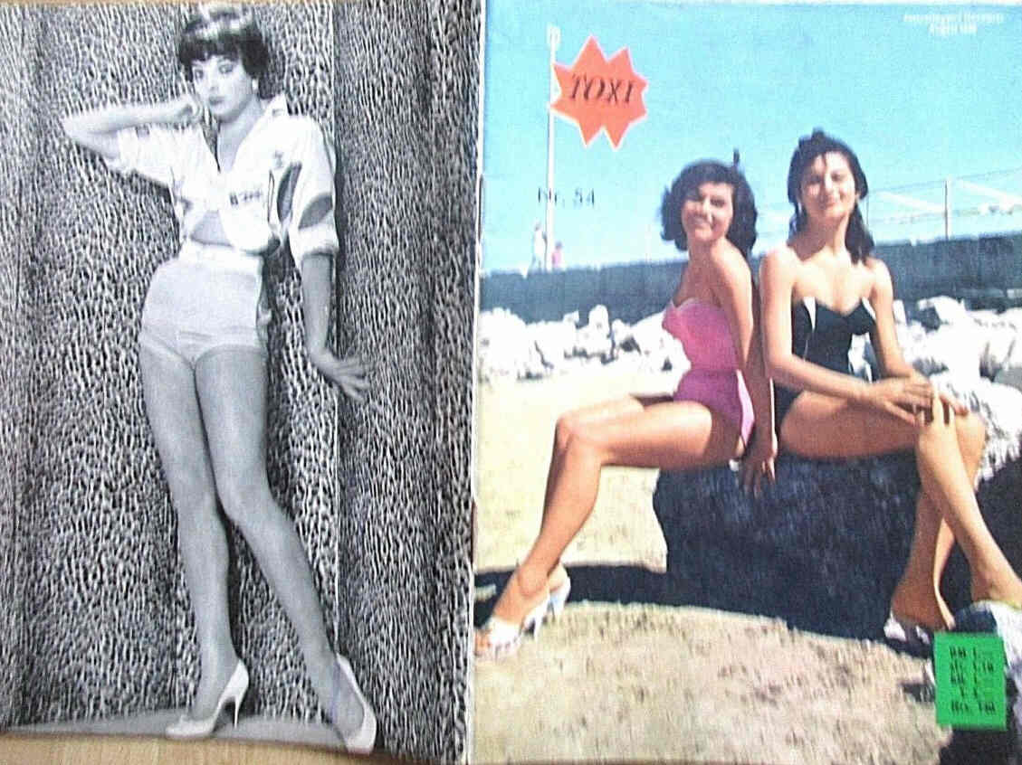 TOXI magazine side cover Issue 54  August 1959