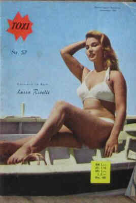 TOXI magazine side cover Issue 57 November 1959