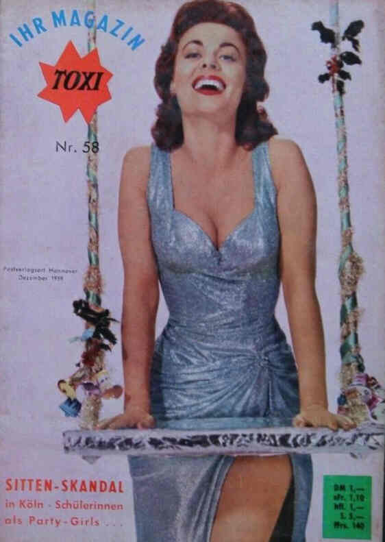 TOXI magazine side cover Issue 58  December 1959