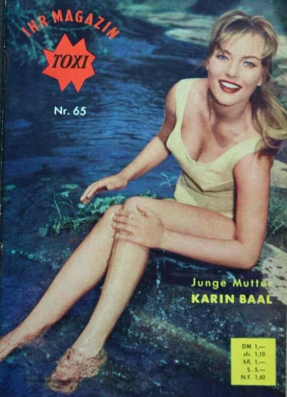 TOXI magazine side cover Issue 65  July 1960