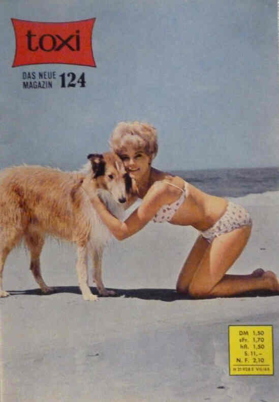 TOXI magazine side cover Issue 124  July 1965