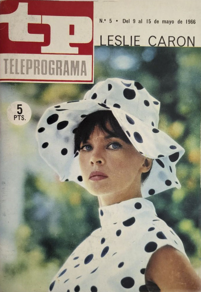 TP TELEPROGRAMA magazine side cover Issue 5 9 May 1966