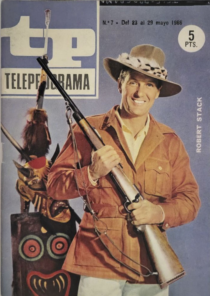 TP TELEPROGRAMA magazine side cover Issue 7 23 May 1966