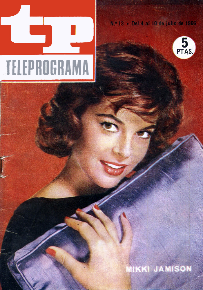 TP TELEPROGRAMA magazine side cover Issue 13 4 July 1966